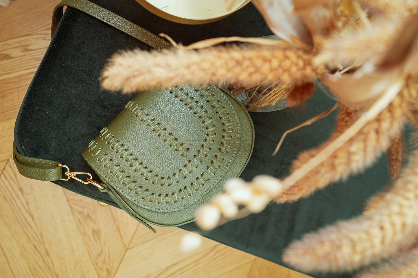 Cherry Paris Tatiana Bag Khaki - Precious Sparkle