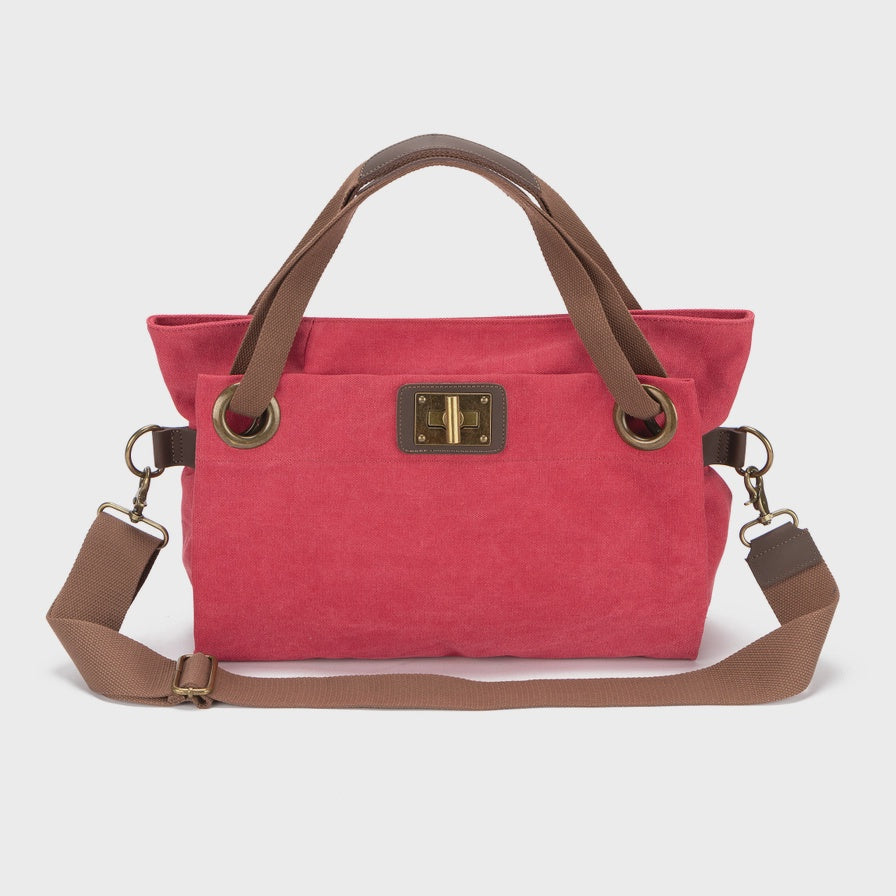 Zede Pont-Des-Arts Medium Bag Raspberry - Precious Sparkle