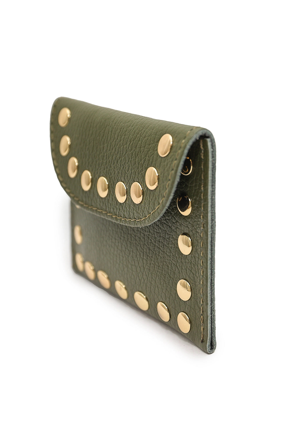 Cherry Paris Leina Leather Purse Khaki - Precious Sparkle