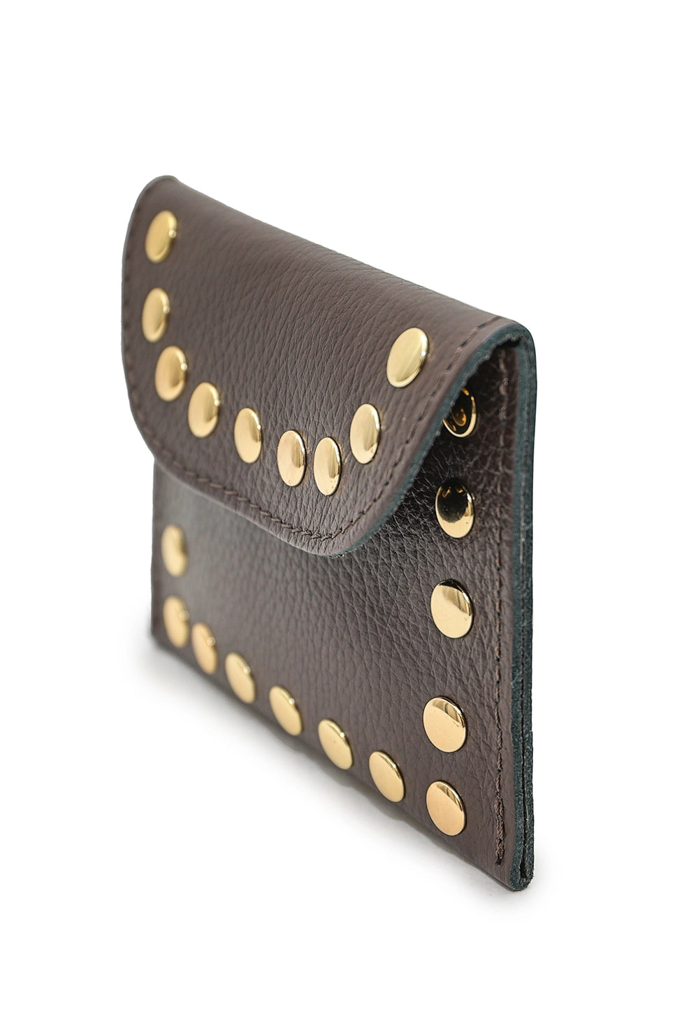 Cherry Paris Leina Leather Purse Chocolate - Precious Sparkle