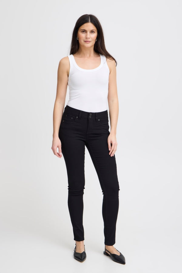 Fransa Frzalin Tokyo Black Jeans - Precious Sparkle