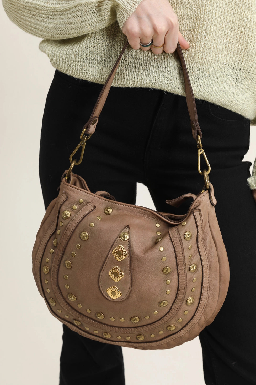 Cherry Paris Matilda Bag Taupe - Precious Sparkle