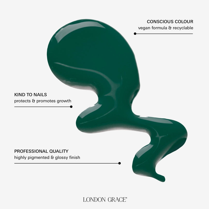 London Grace Lucy Vegan Nail Varnish - Precious Sparkle