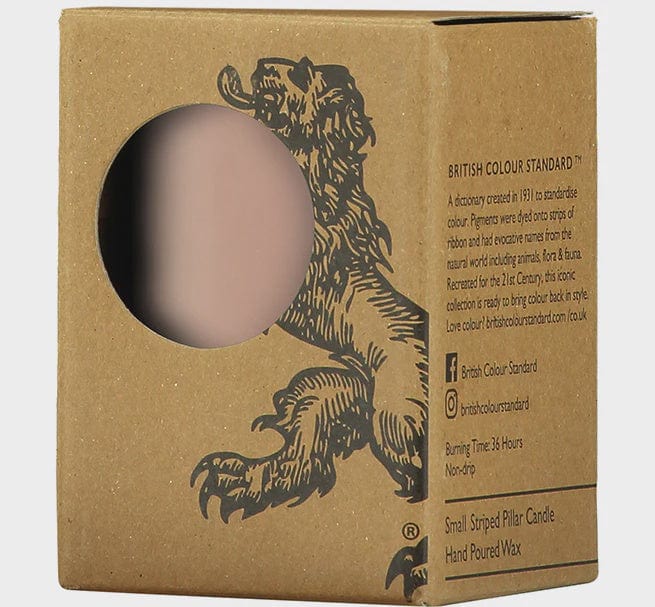 British Colour Standard Homewares British Colour Standard Old Rose Eco Pillar Candle