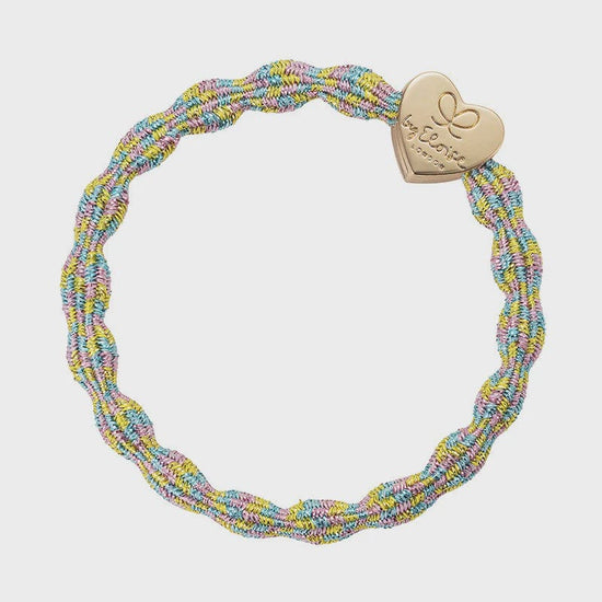 By Eloise Accessories By Eloise Bangle Band | Metallic Gold Heart | Candy