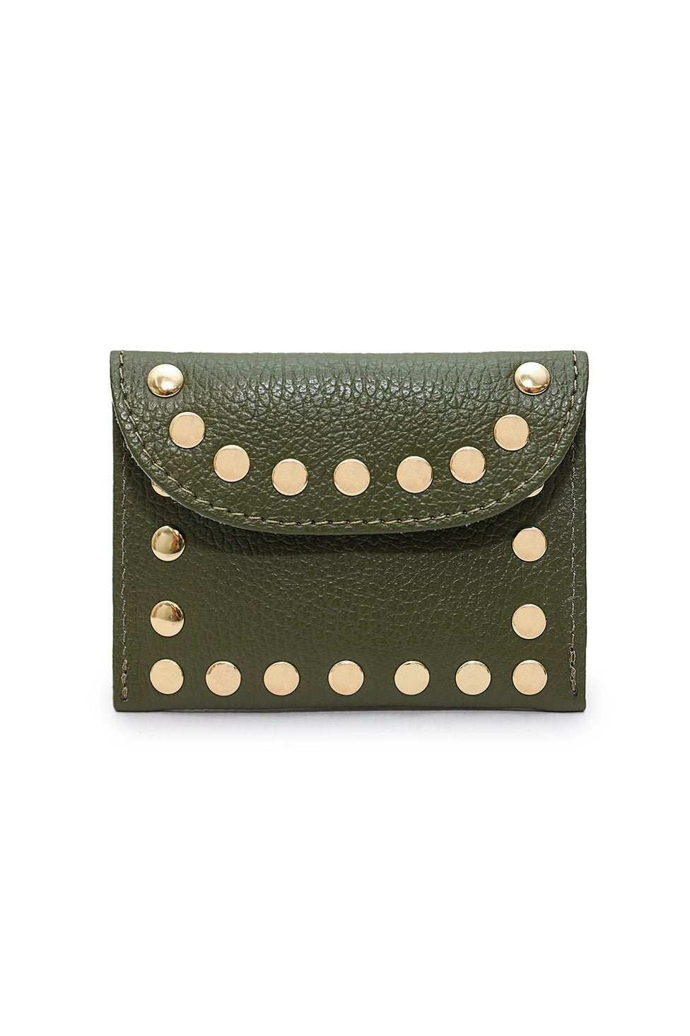 Cherry Paris Leina Leather Purse Khaki - Precious Sparkle