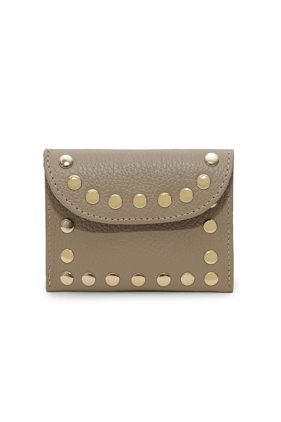 Cherry Paris Leina Leather Purse Taupe - Precious Sparkle