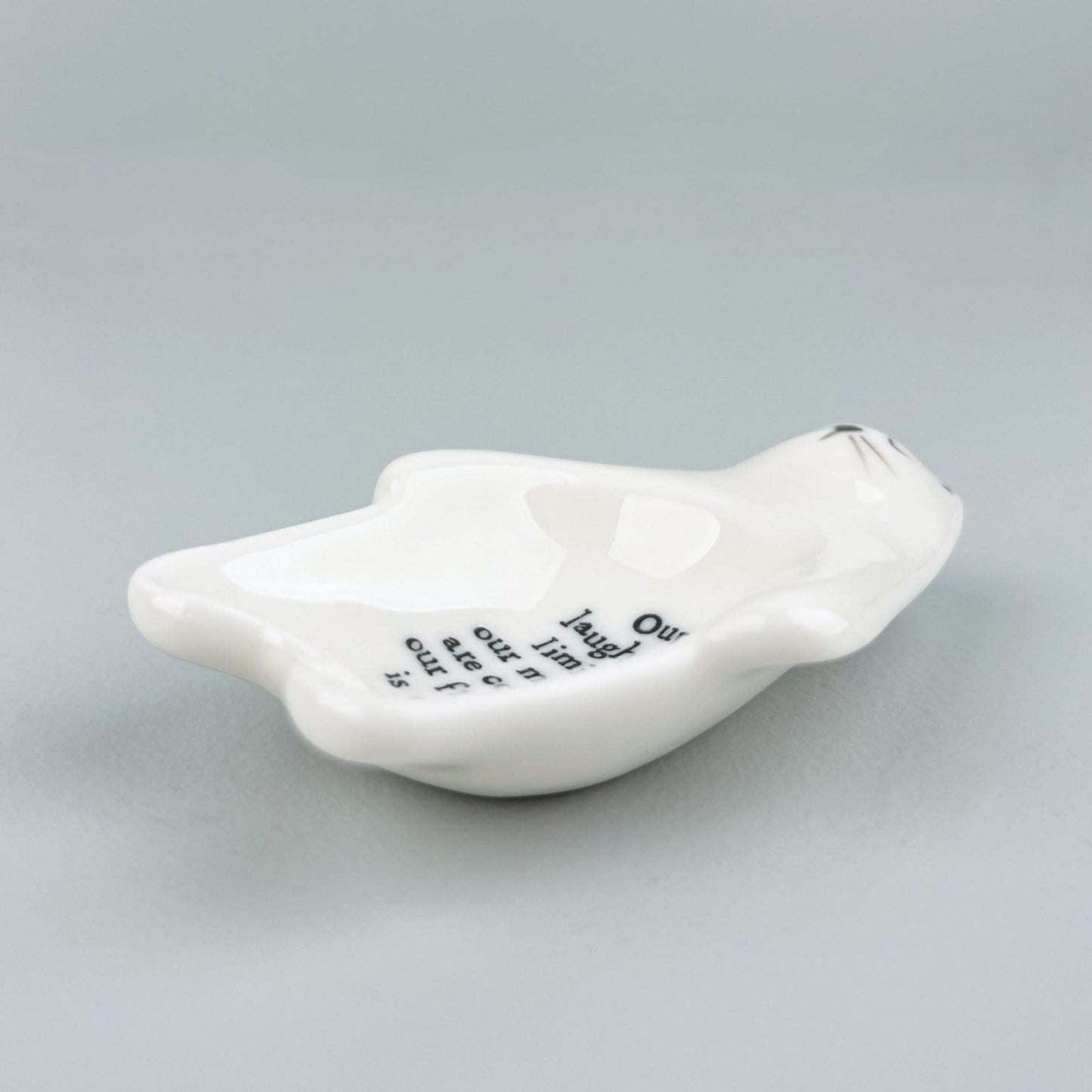 East of India Homewares East of India Flat Dish Cat