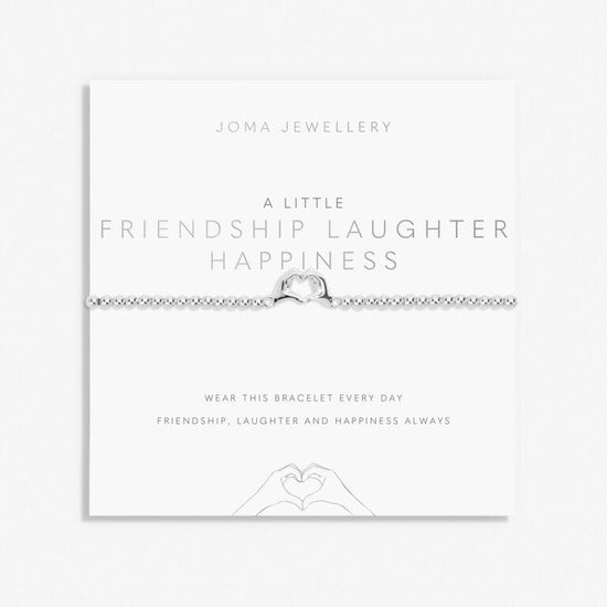 Joma Jewellery Jewellery |Joma Jewellery A Little 'Friendship Laughter Happiness' Bracelet