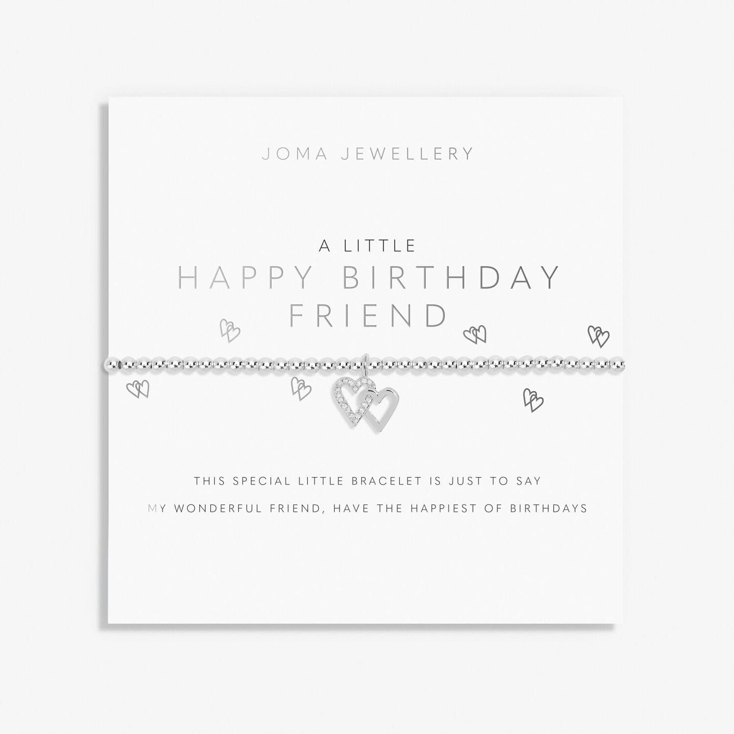 Joma Jewellery Jewellery Joma Jewellery A Little Happy Birthday Friend Bracelet