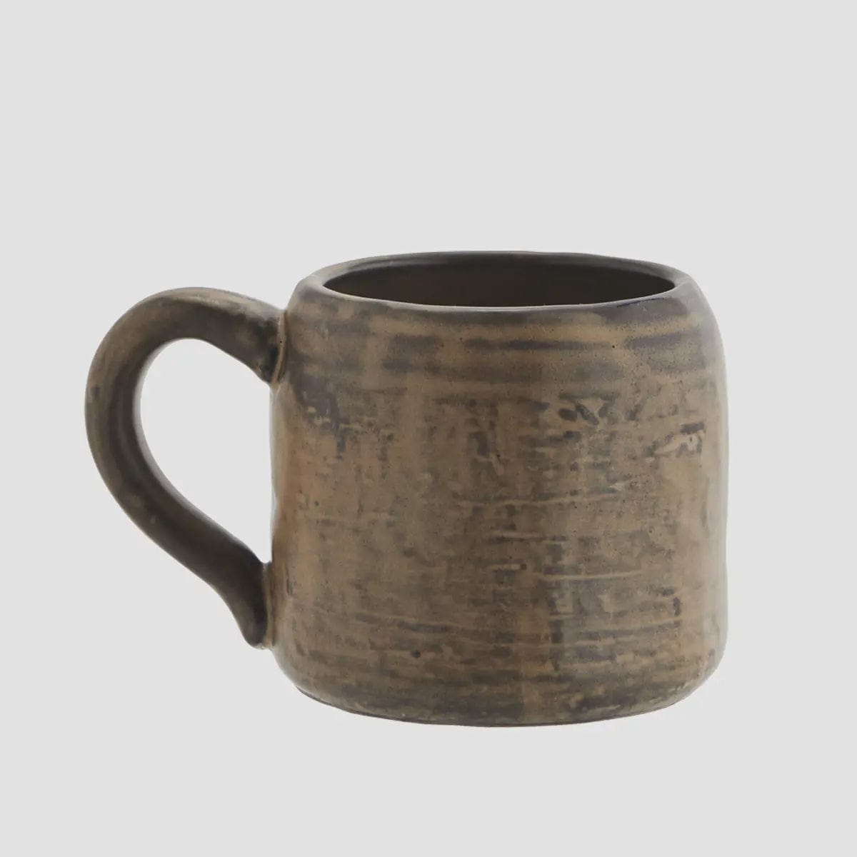 Madam Stoltz Homewares Madam Stoltz Stoneware Mug Natural