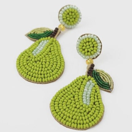 My Doris Jewellery Mini Beaded Pear Drop Earrings