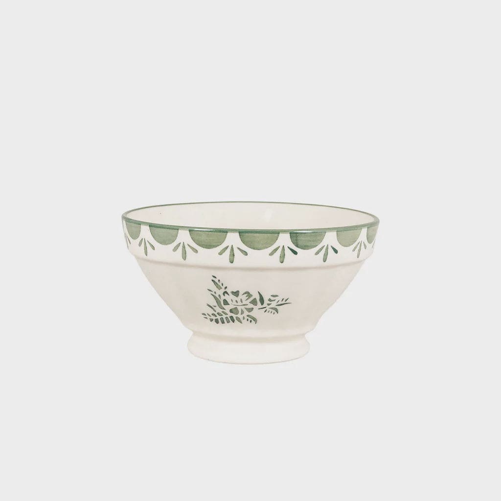 Stromshaga Homewares Stromshaga Medium Bowl Marion Flower Green