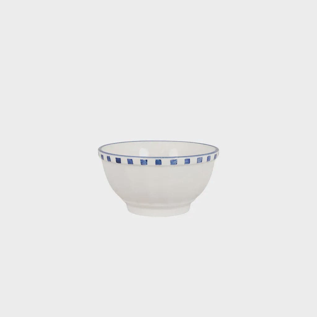 Stromshaga Homewares Stromshaga Small Bowl Marion Square Blue