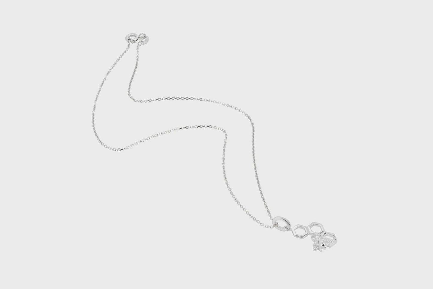 Vurchoo Jewellery Vurchoo Silver Bumblebee Necklace