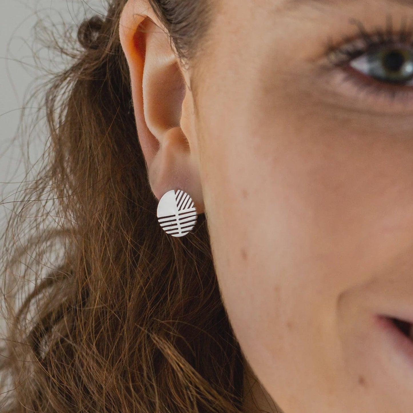 Vurchoo Jewellery Vurchoo Studs of Hope Art Moderne Earrings