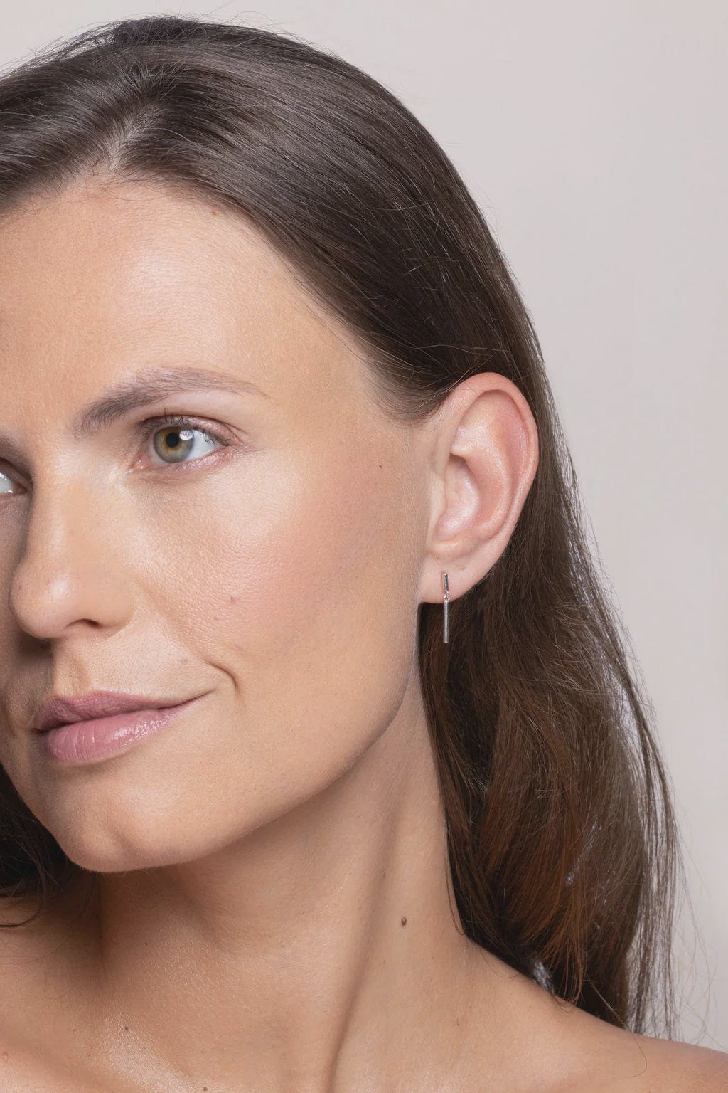 Vurchoo Jewellery Vurchoo Studs of Hope Minimalist Silver Bar Earrings