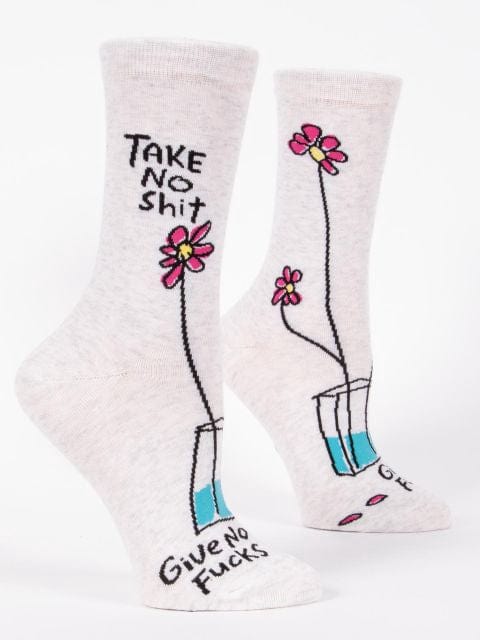 Blue Q Accessories Blue Q Take No Shit Ladies Socks