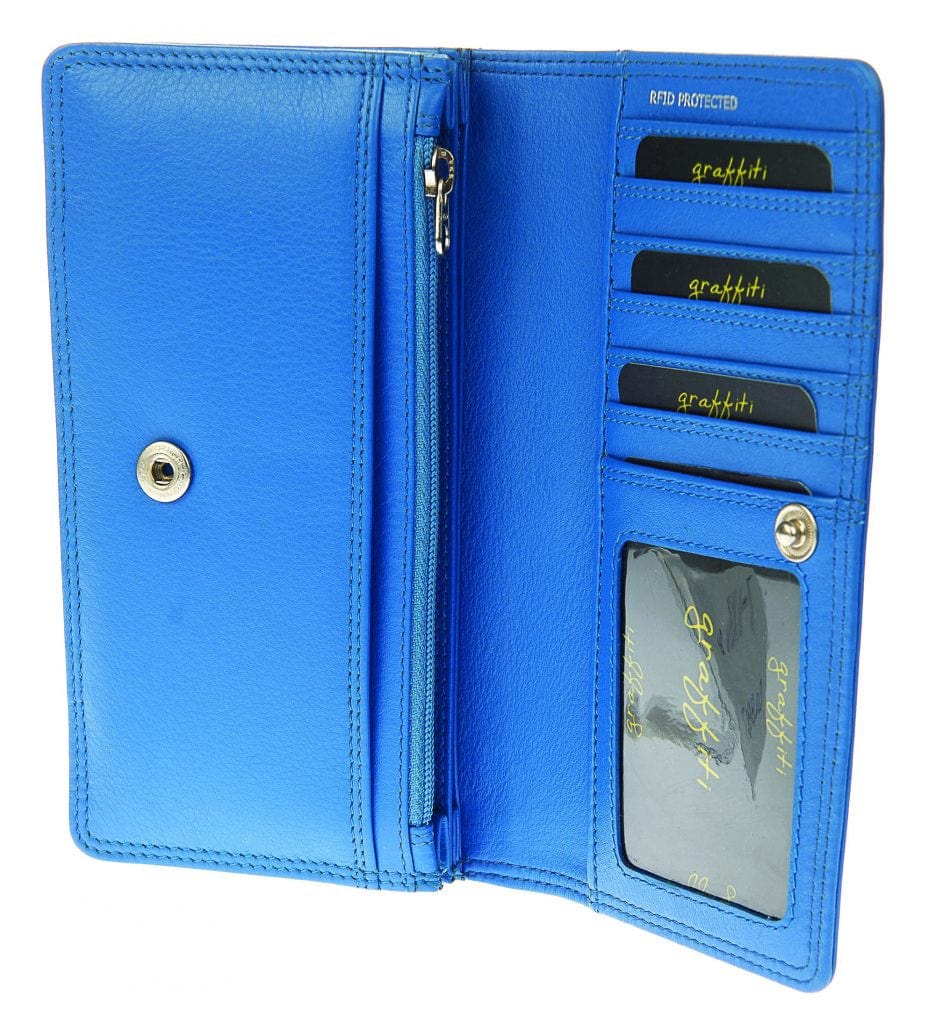 Ladies top wallet purse