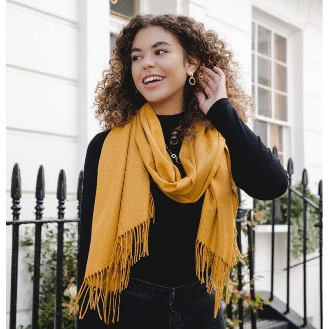 Park Lane Accessories Park Lane Luxury Celine Scarf Pashmina Dijon