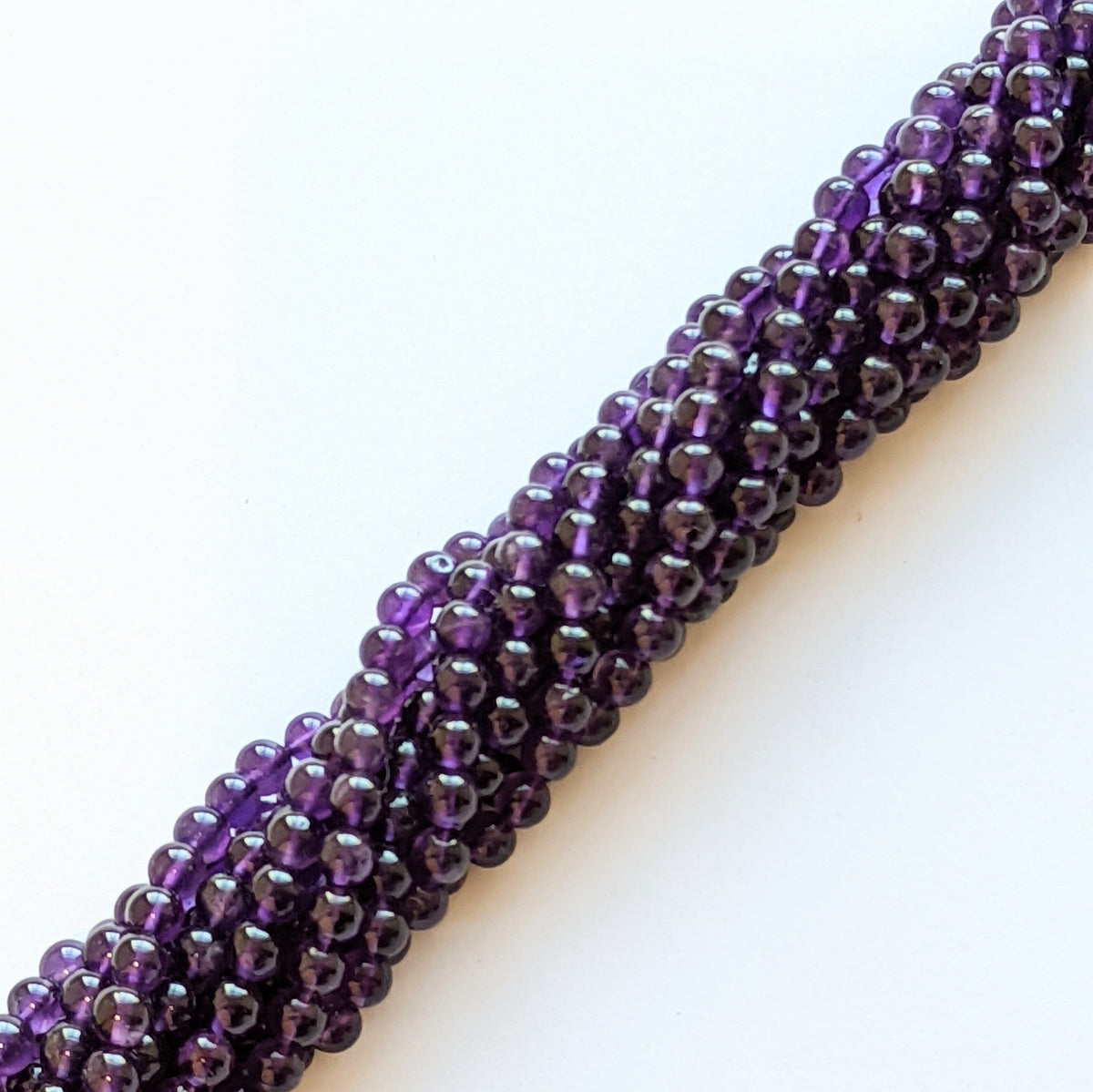 Amethyst deals round beads