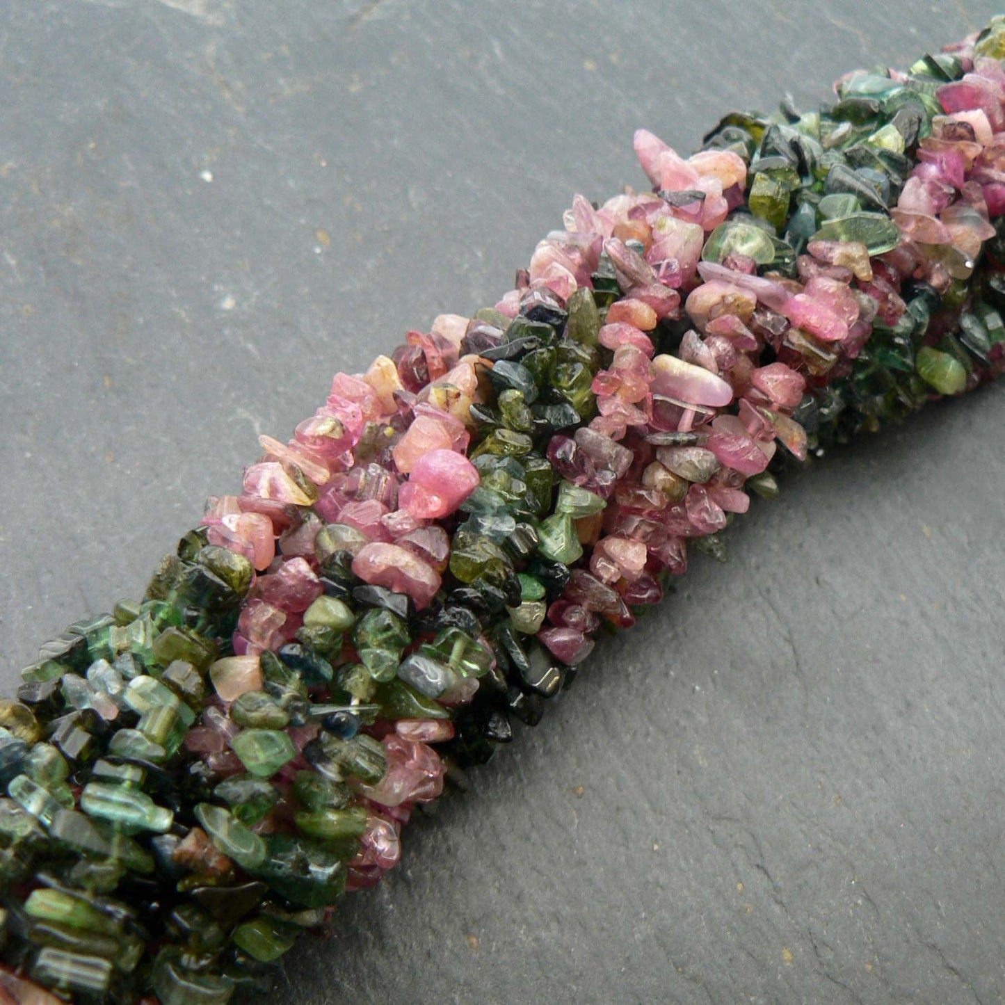 precious sparkle Beads Tourmaline Multi Chip Beads 35
