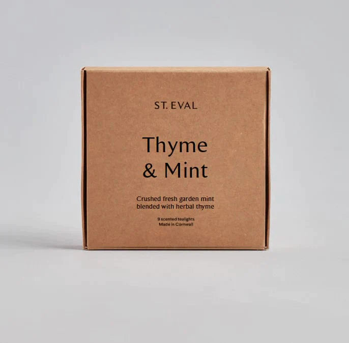 St Eval Homewares St Eval Thyme & Mint Tealight Candles