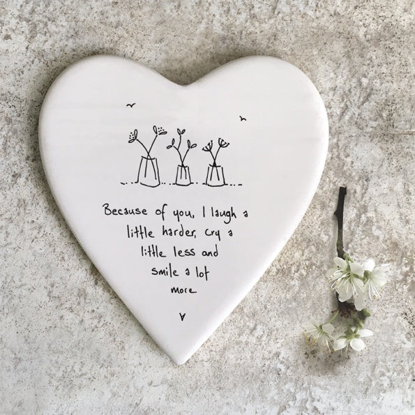 East of India Coaster Because of You - Precious Sparkle