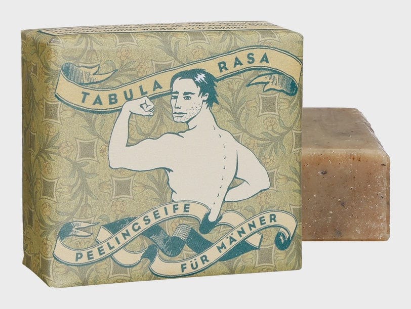 1000&1 Seife Homewares Tabula Rasa Handmade Scrub Soap For Men Sandalwood