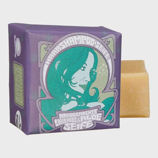 1000&1 Seife Homewares Vegan Lavender Aloe Vera Hair Soap