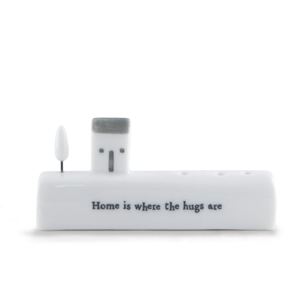 East of India Holder Home is Where Hugs Are