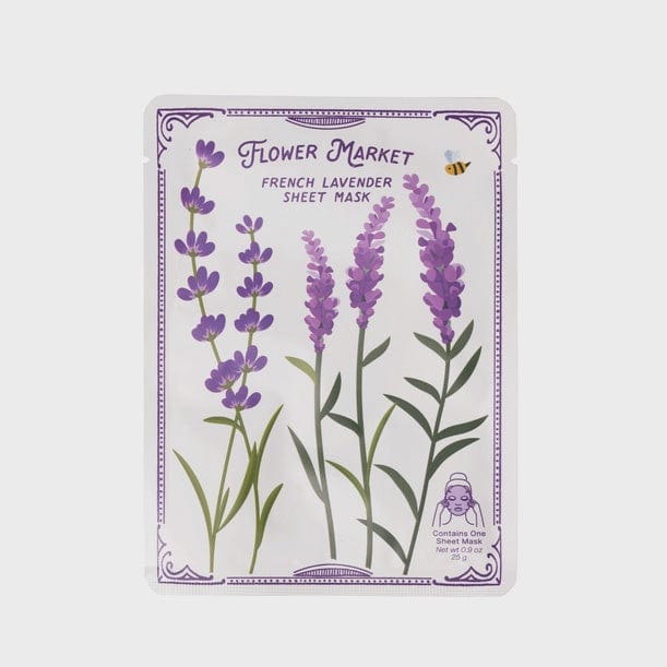 123 Farm Default French Lavender Face Sheet Mask