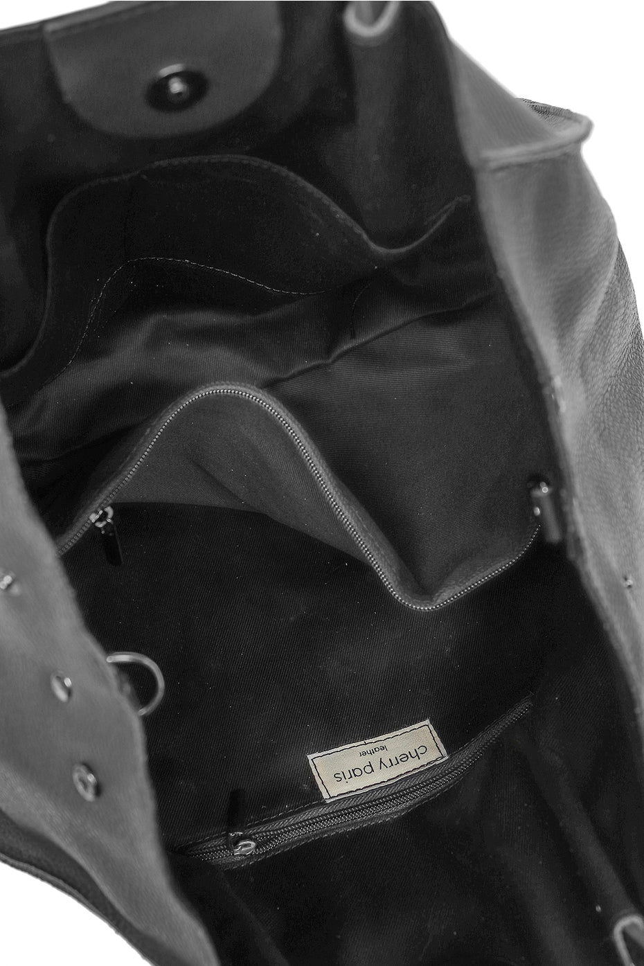 Cherry Paris Ethel Bag Noir