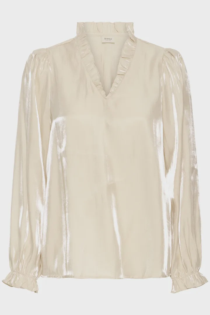 Fransa Fryolanda Blouse Oyster Gray