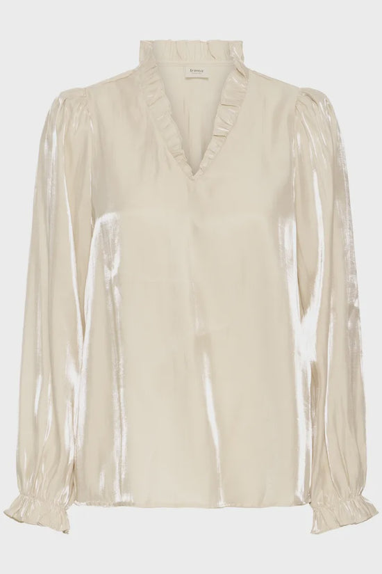 Fransa Fryolanda Blouse Oyster Gray