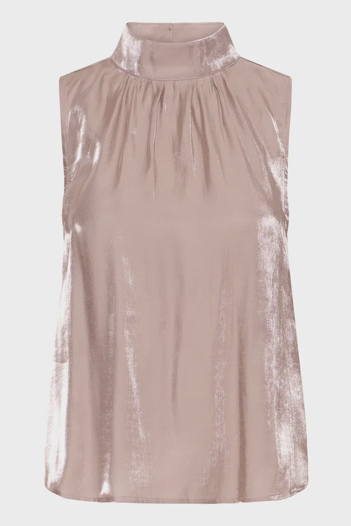 Fransa Fryolanda Top Pale Mauve