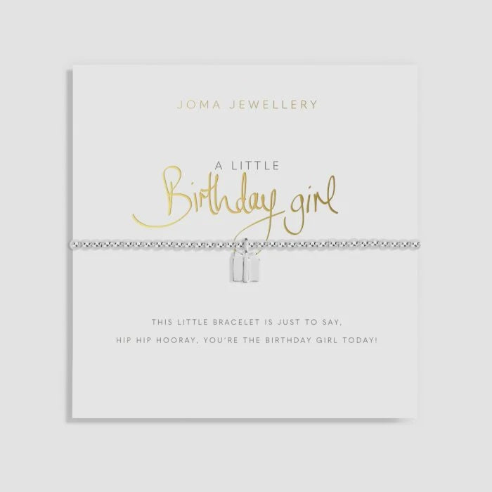 Joma A Little Birthday Girl Bracelet - Precious Sparkle