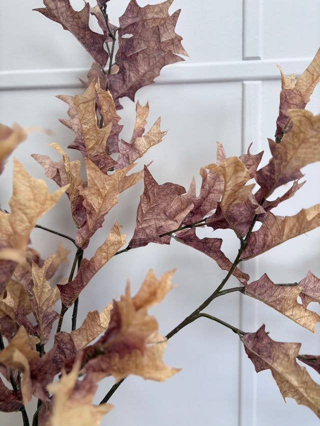 Vintage Foliage Stem - Warm Honey