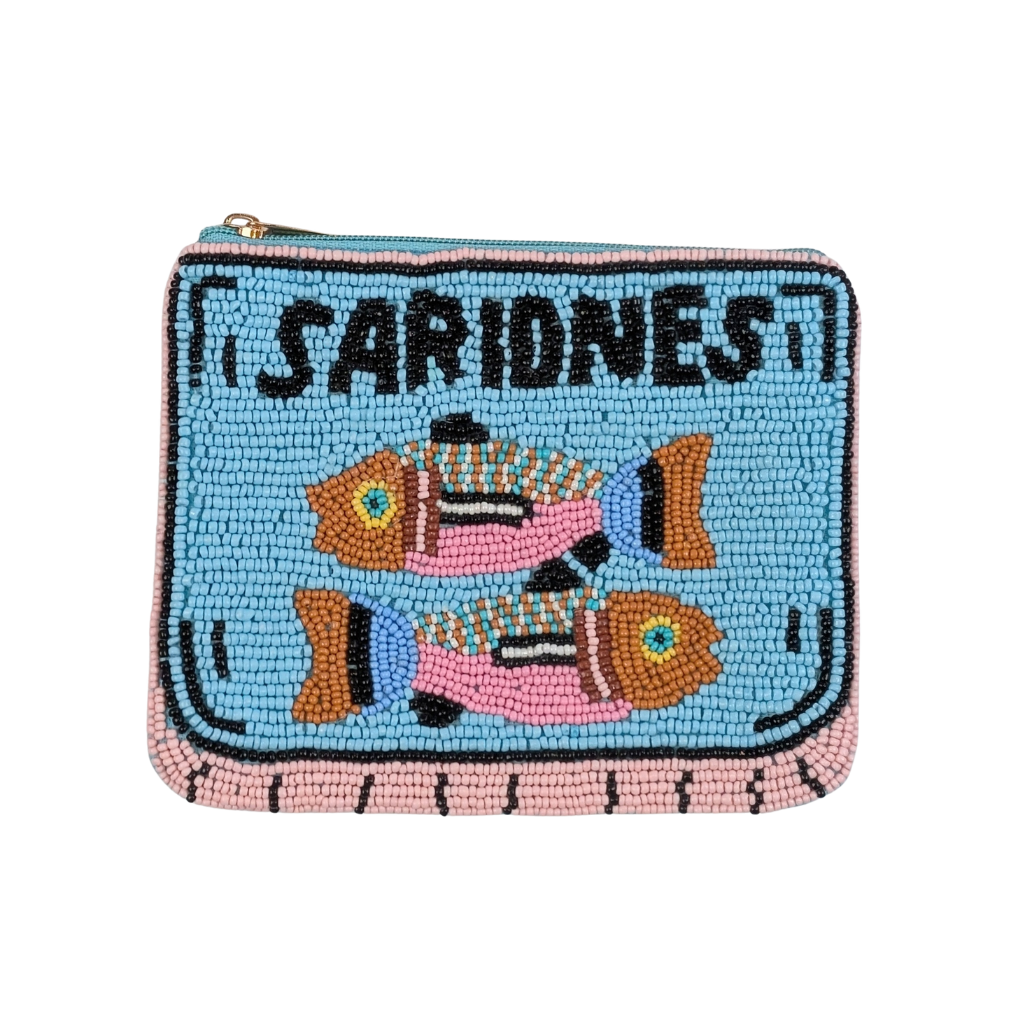 Earth Squared Sardines Beaded Purse - Precious Sparkle