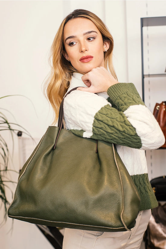 Cherry Paris Ethel Bag Khaki