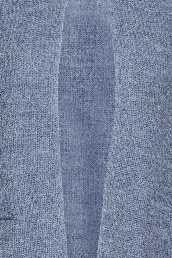 Fransa Freretta Relaxed Fit Cardigan Bering Sea Blue