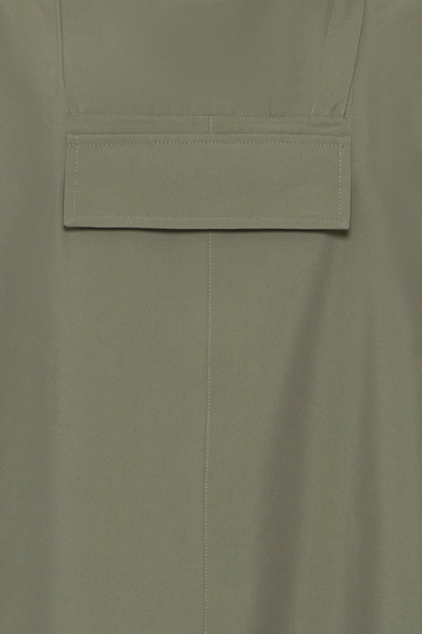 Fransa Frluna Dusty Olive Green Raincoat