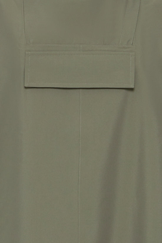 Fransa Frluna Dusty Olive Green Raincoat