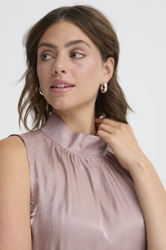 Fransa Fryolanda Top Pale Mauve