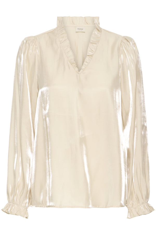 Fransa Fryolanda Blouse Oyster Gray