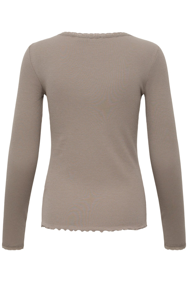 Fransa Frhizamond Tee Driftwood