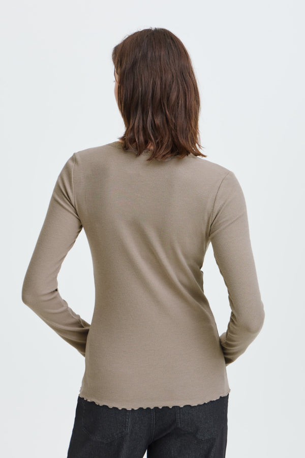 Fransa Frhizamond Tee Driftwood