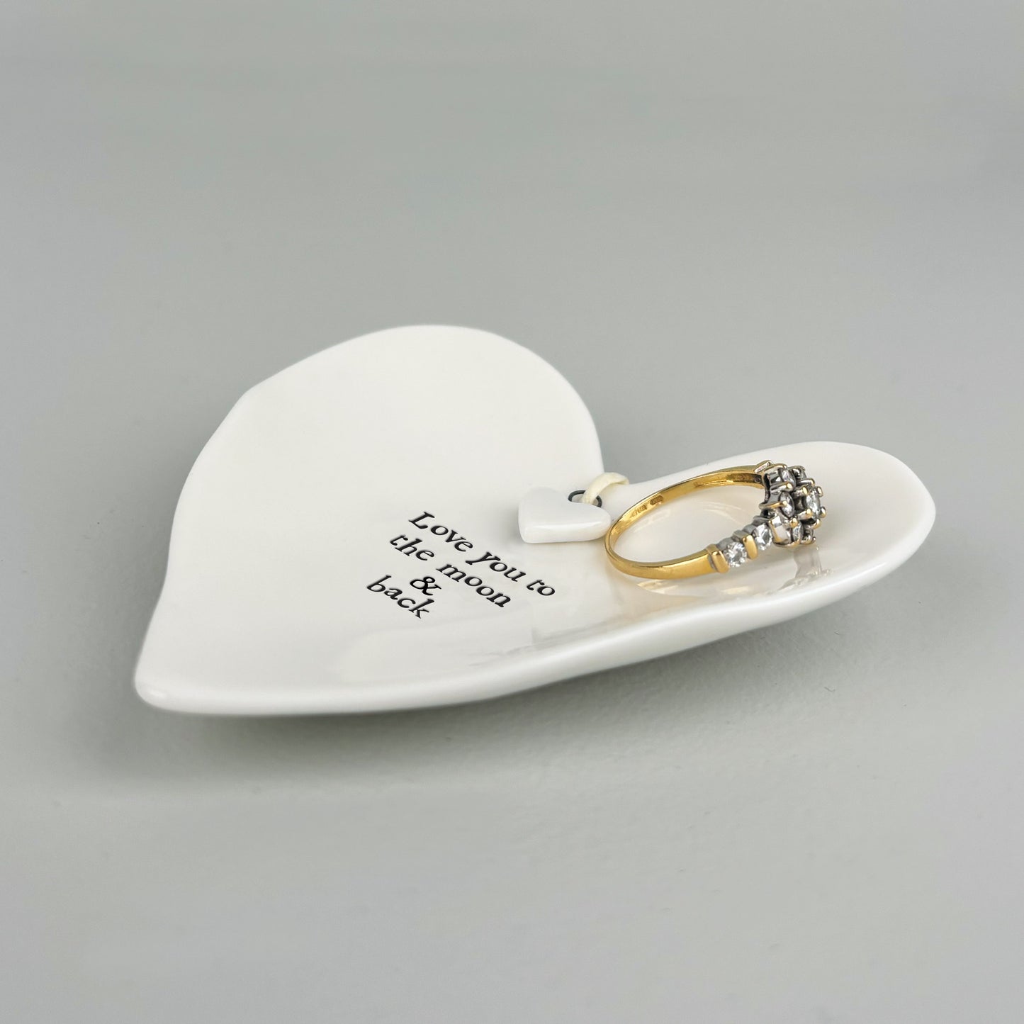East of India Ring Dish Love You to the Moon & Back
