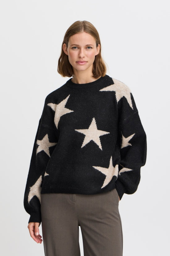 b. young Minya Starry Jumper Noir - Precious Sparkle