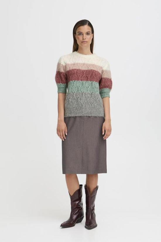 b. young Byomhu Short Sleeve Jumper